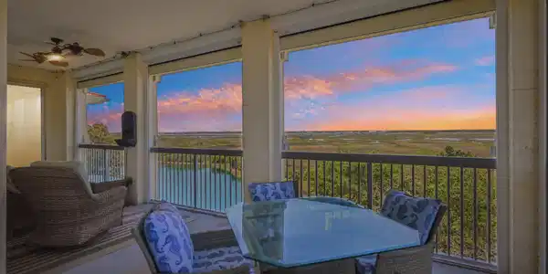 Image 2: Balcony Sunset