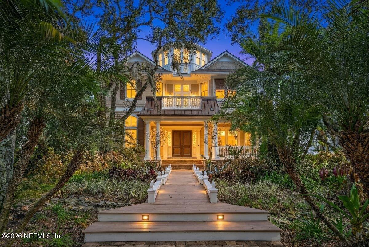 Image 2: Entrance at Night