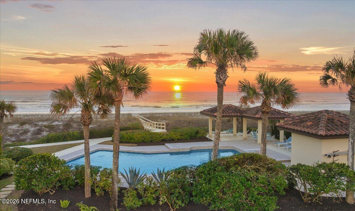 Image 2: Sunrise at the Pool