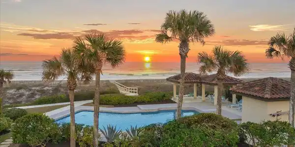 Image 2: Sunrise at the Pool