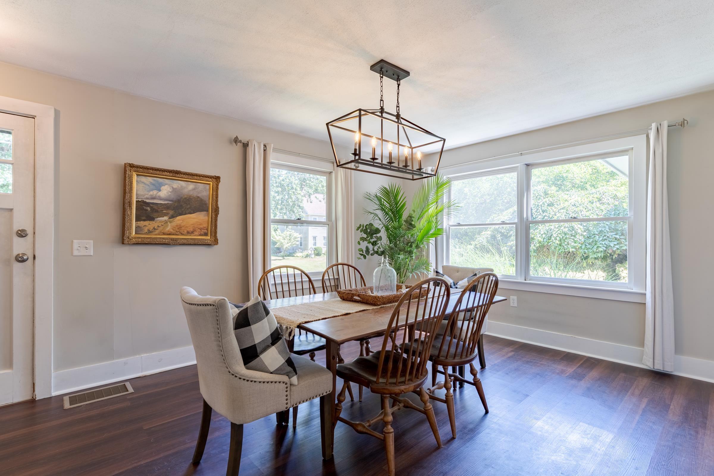 Image 2: Spacious Dining Room is filled with light