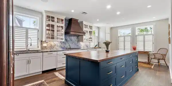Image 4: Azul Bahia Granite Counters & Backsplash