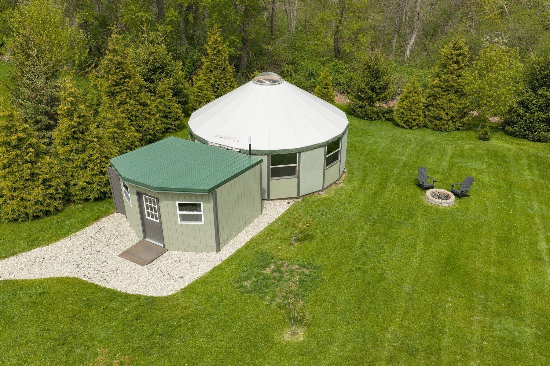 Image 4: Aerial - Yurt Image 4: Aerial - Yurt
