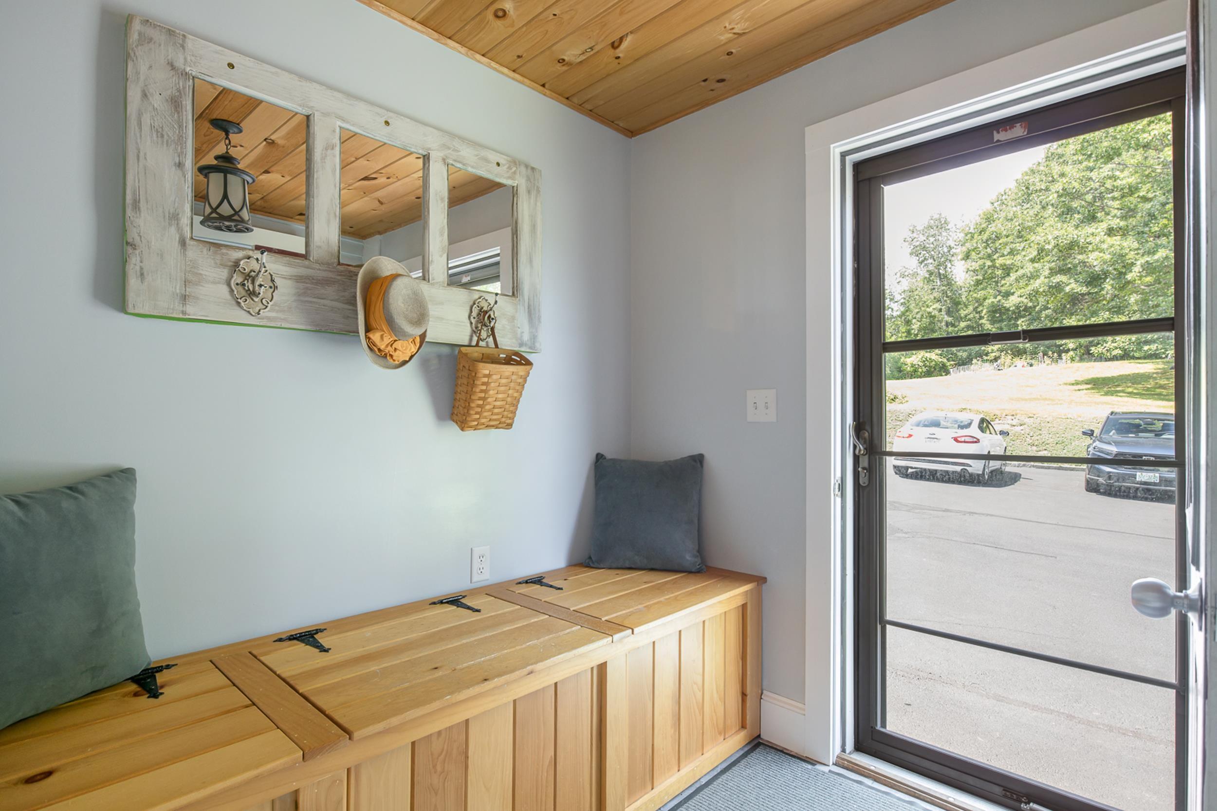 Image 2: Mudroom / Entry with storage and radiant heat