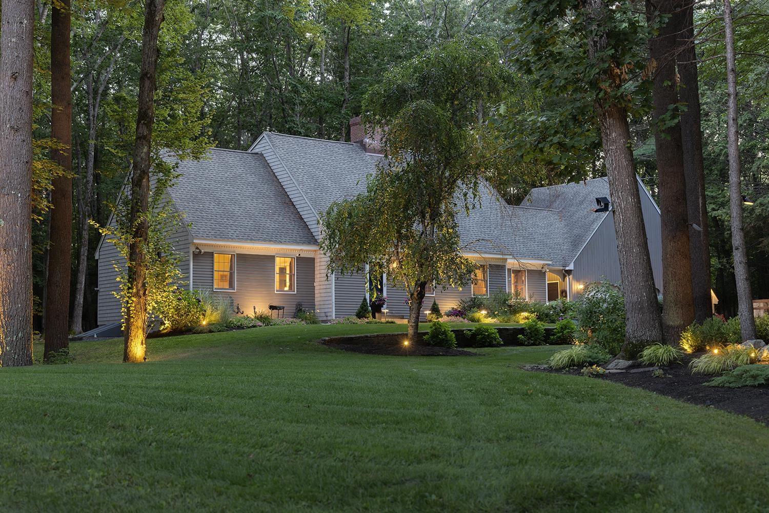 Image 2: Exterior Front Elevation at Twilight