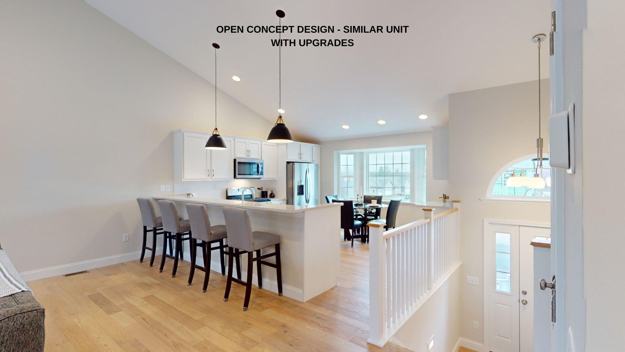 Image 4: Open Concept Kitchen w/Upgrades - Similar Unit