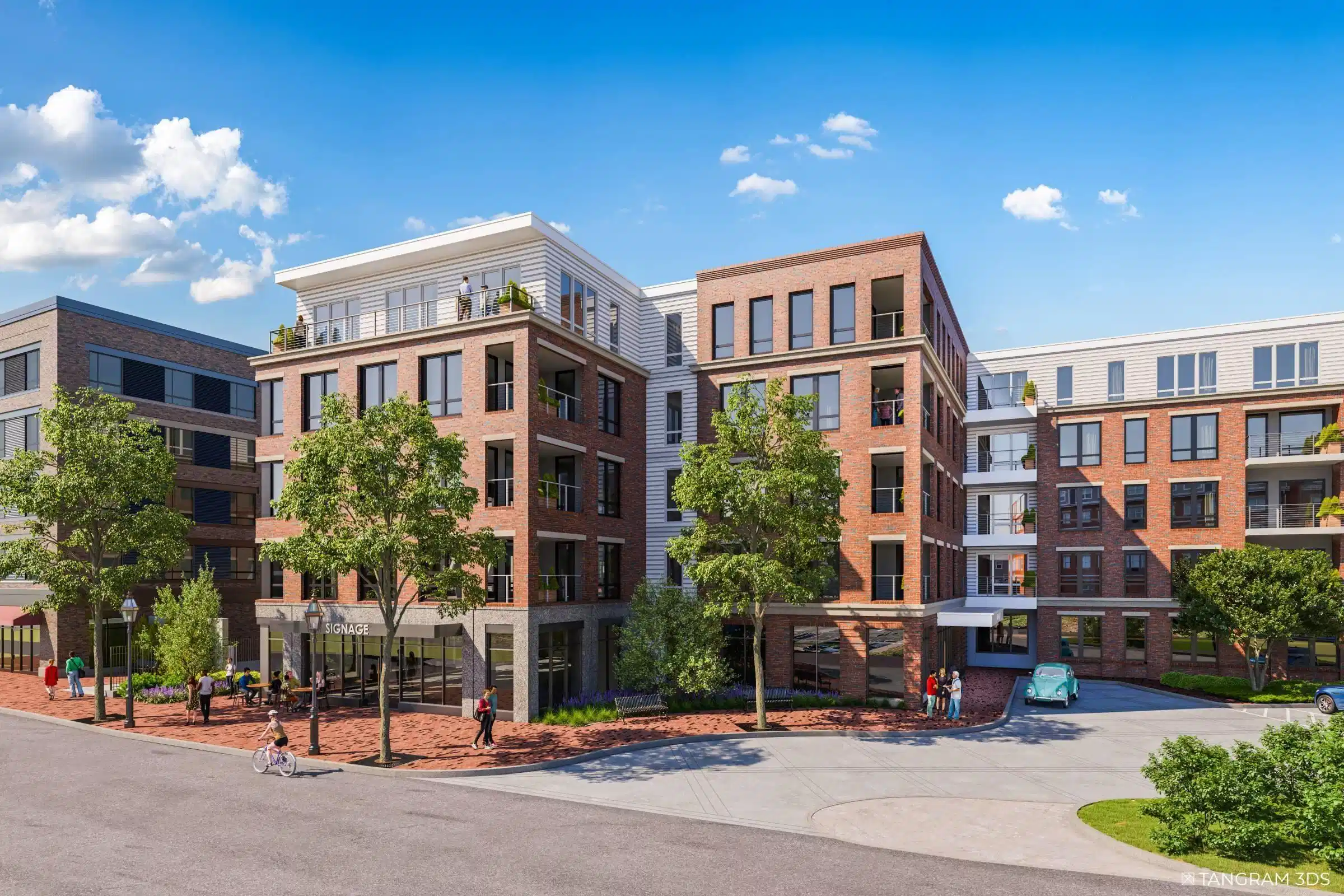 Image 1: Exterior Rendering - Green St Image 1: Exterior Rendering - Green St