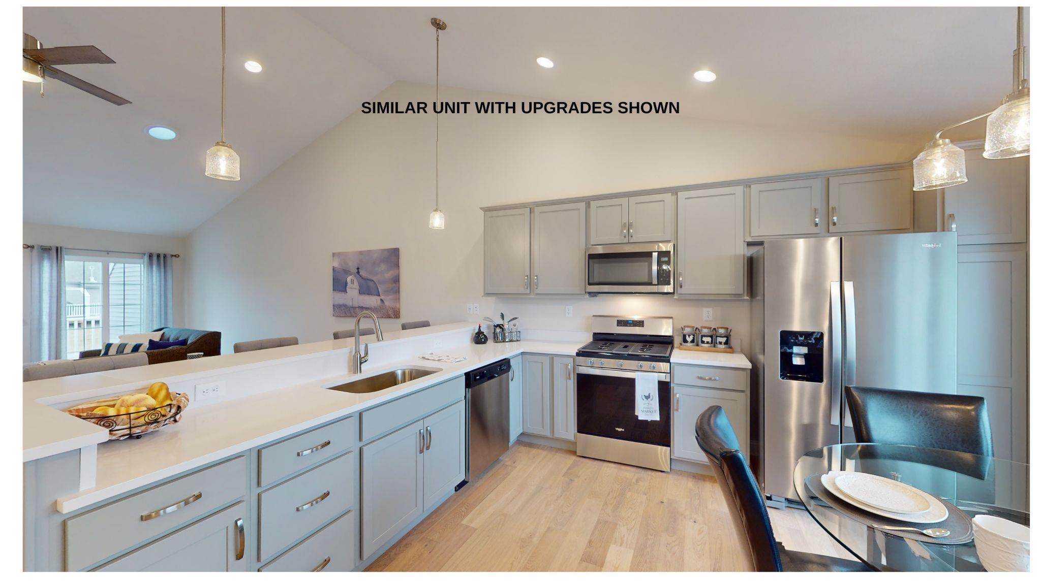 Image 4: SIMILAR UNIT WITH UPGRADES-KITCHEN AREA