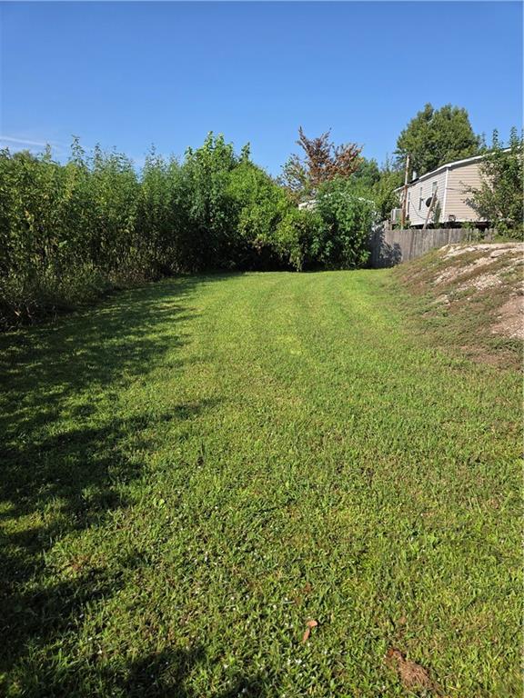 Image 4: left side of lot