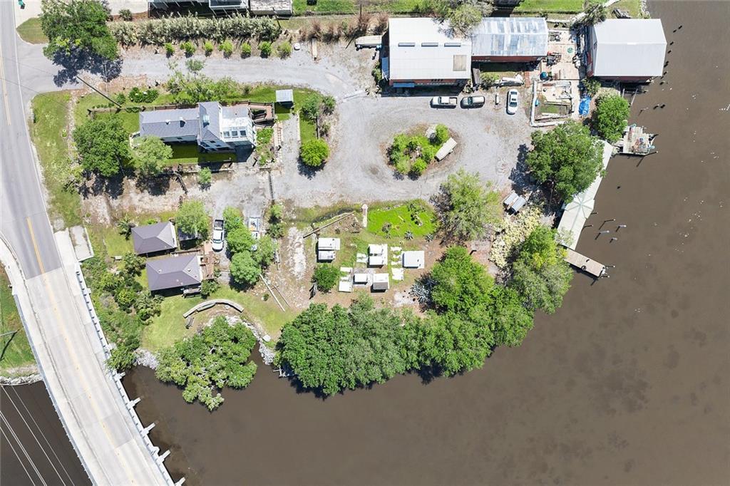 Image 3: Bird's Eye Aerial View of the Property