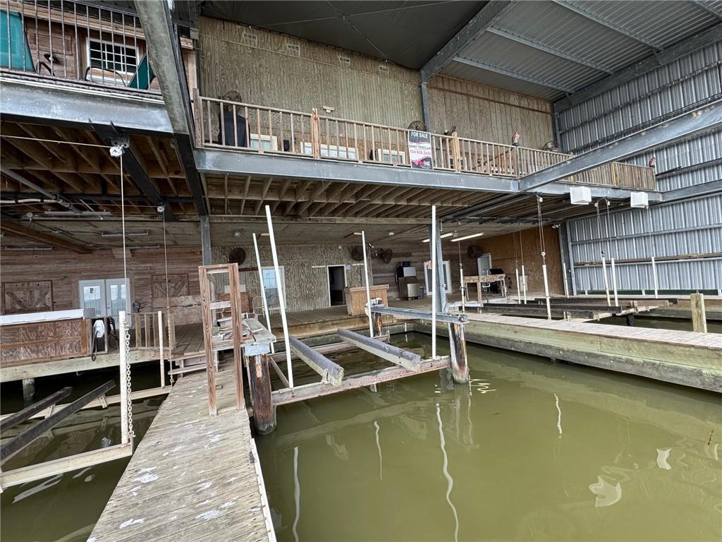 Image 4: WATER VIEW FROM REAR DOCK AND LIFT