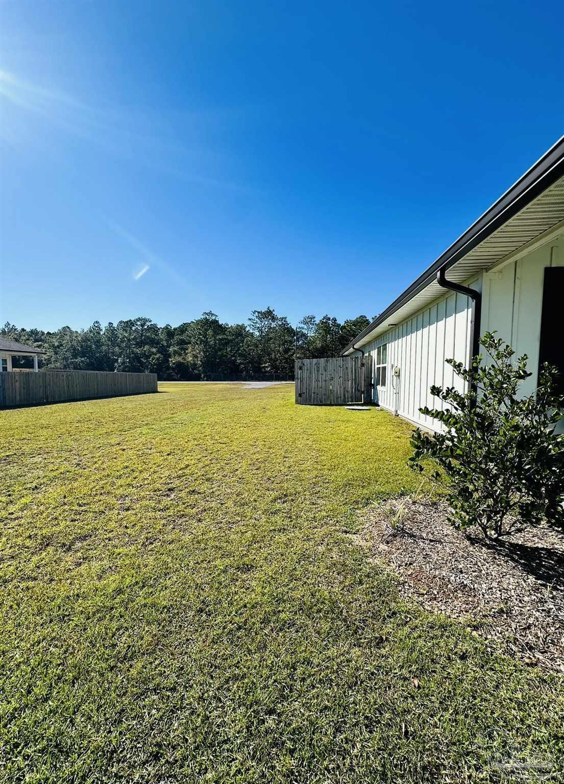 Image 3: This is a 'no-build' lot to the left of the home.