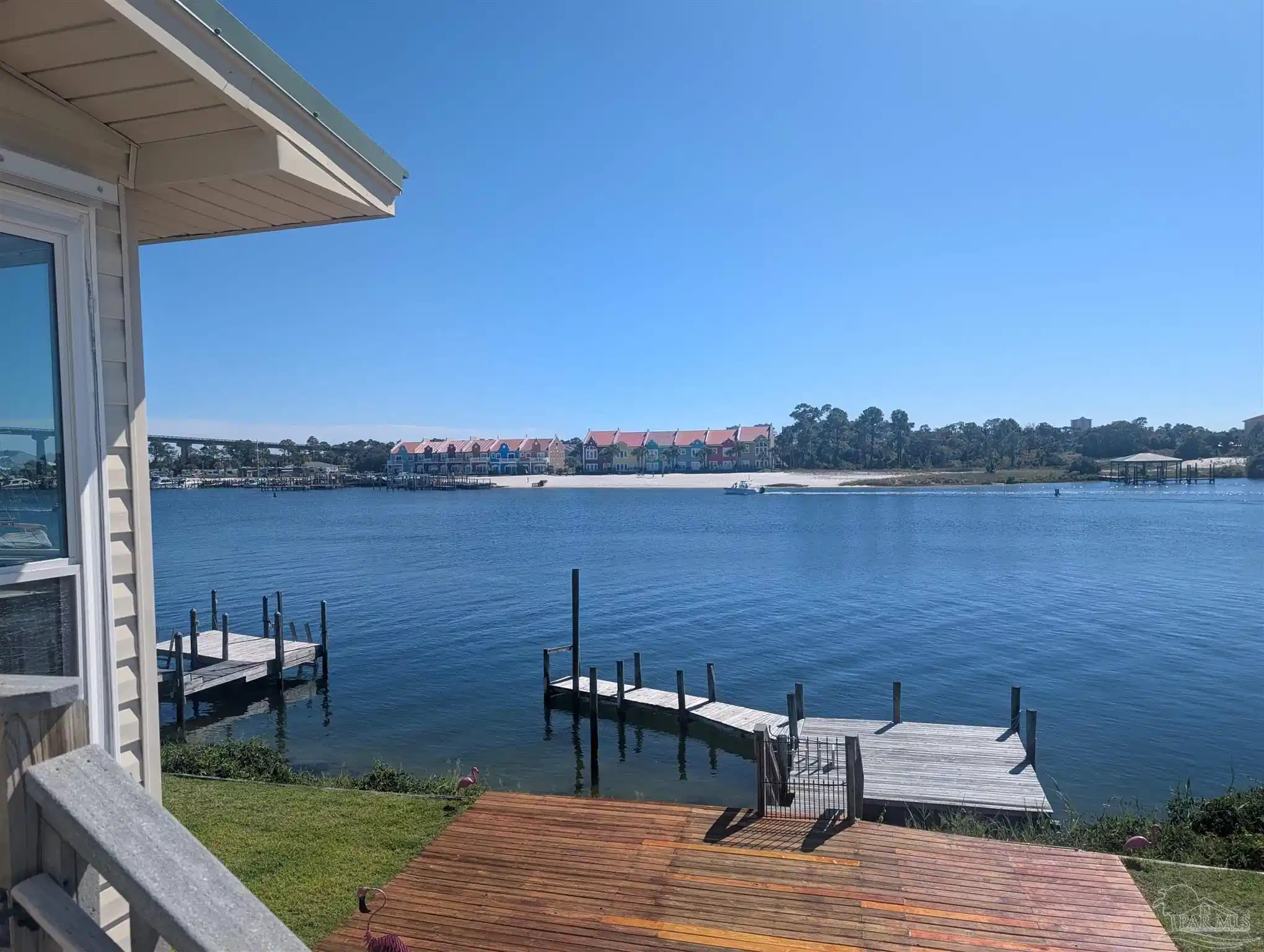 Image 1: view from top deck