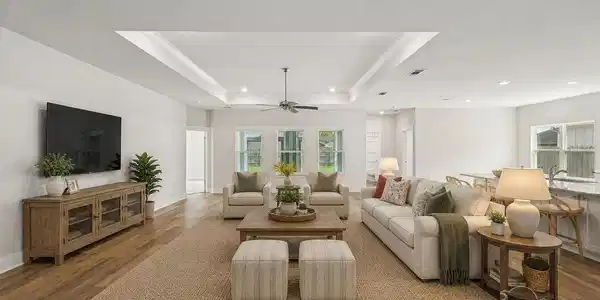 Image 2: Digitally staged furnishings