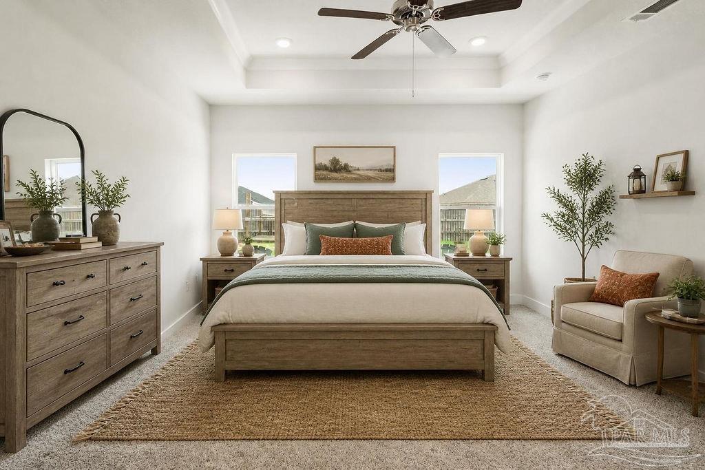 Image 4: Digitally staged furnishings