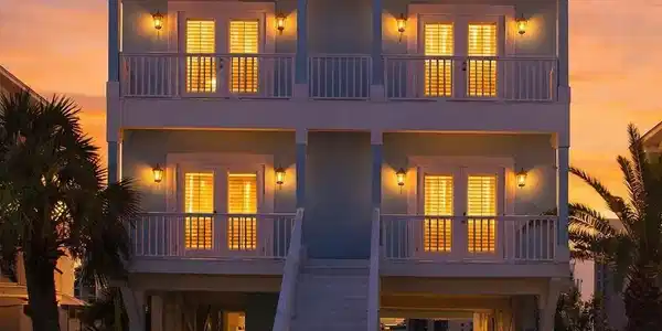 Image 2: Front of home at golden hour