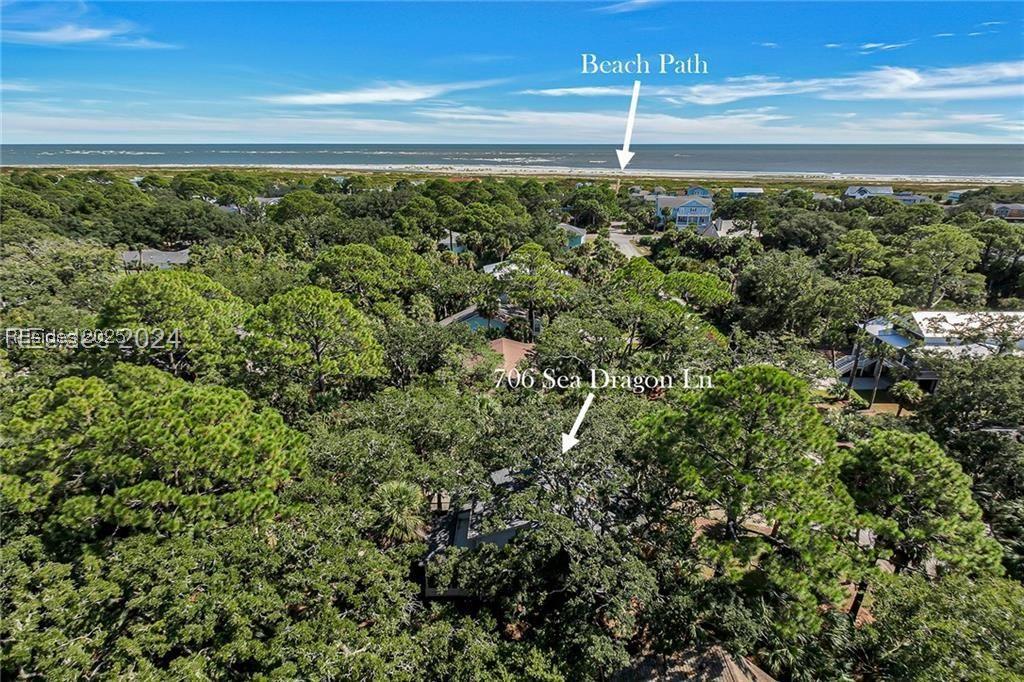 Image 3: Drone / aerial view featuring a water view