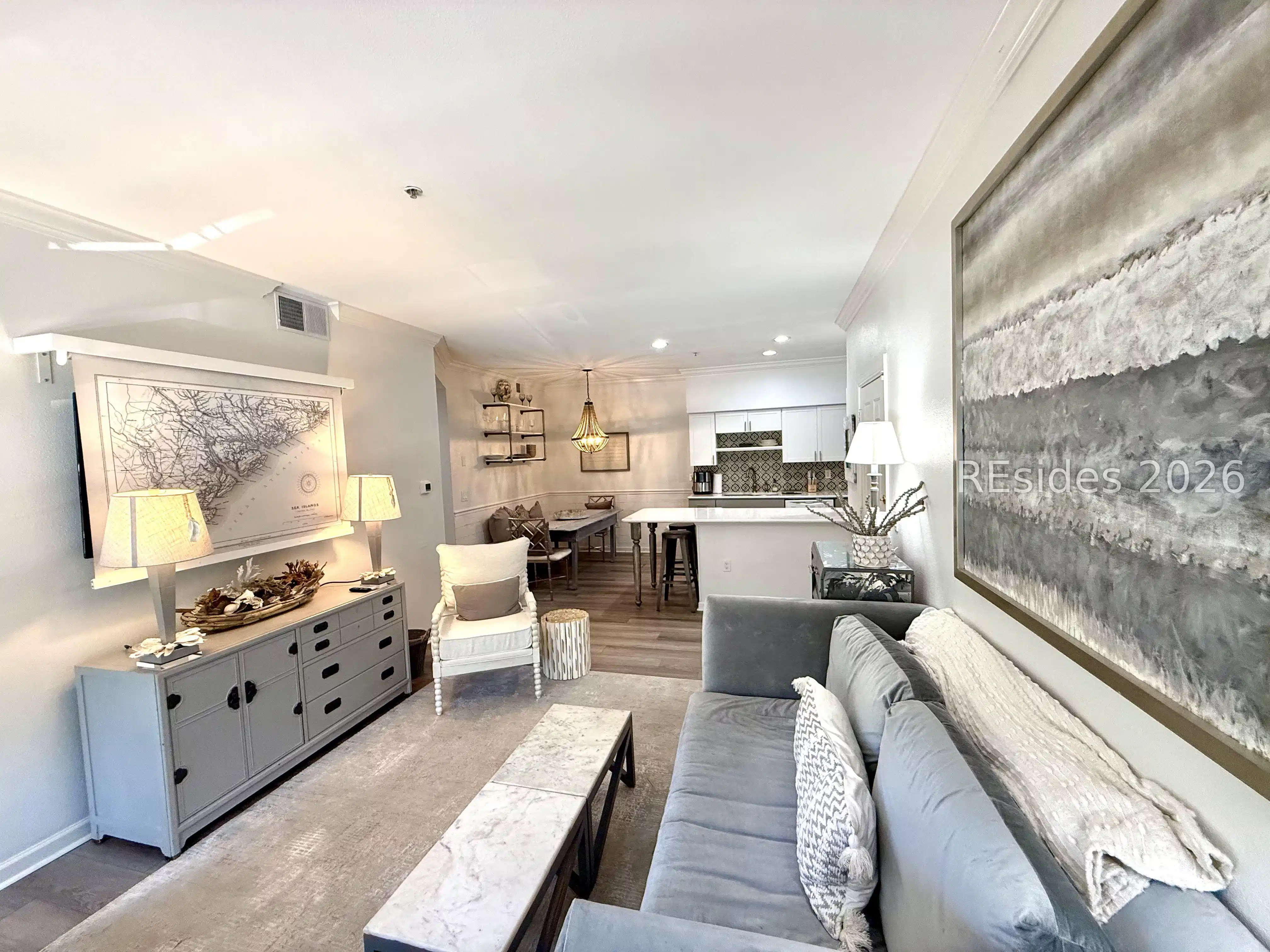 Image 1: living room area