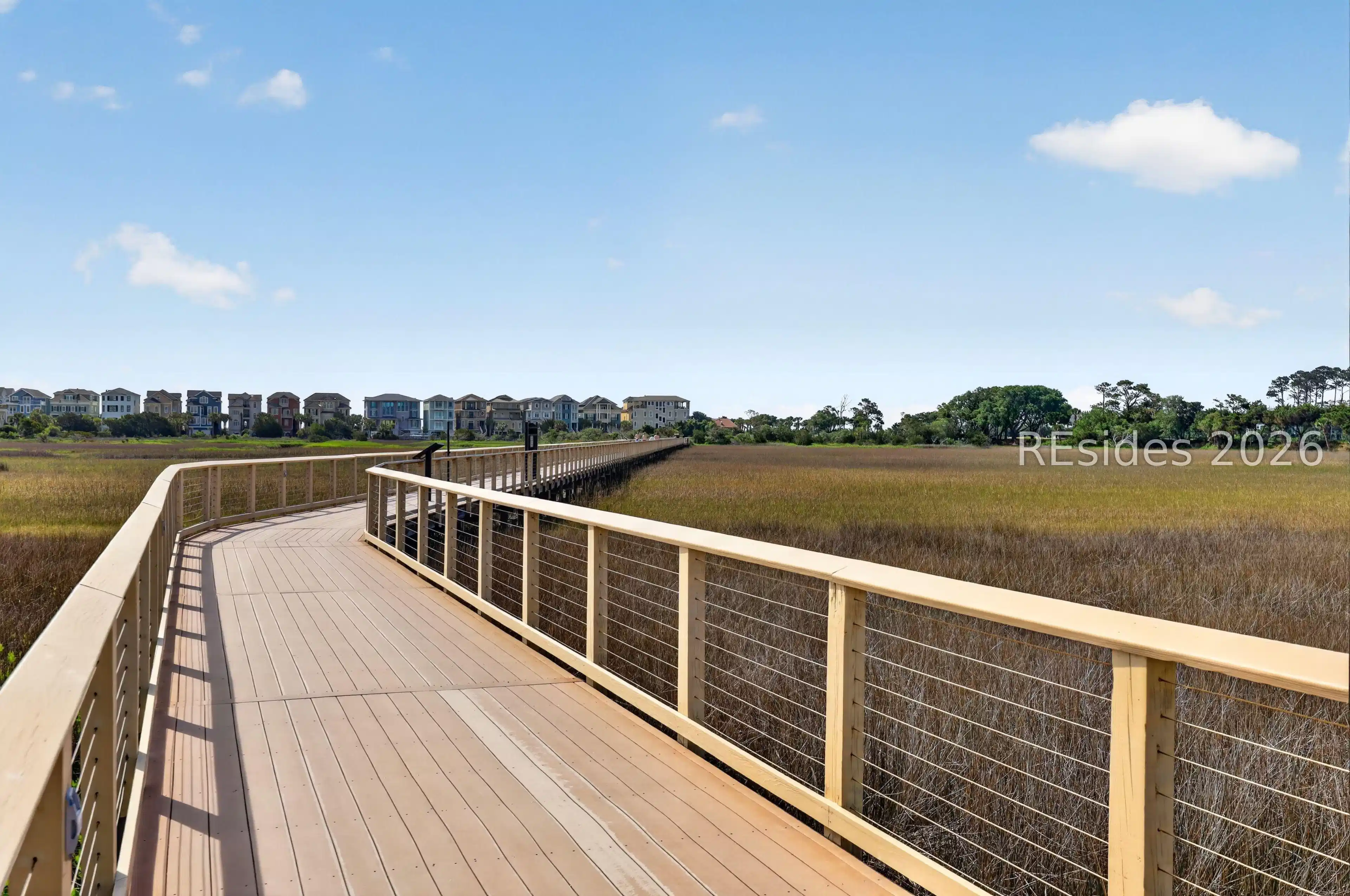 Image 1: Gorgeous marsh views along the way.