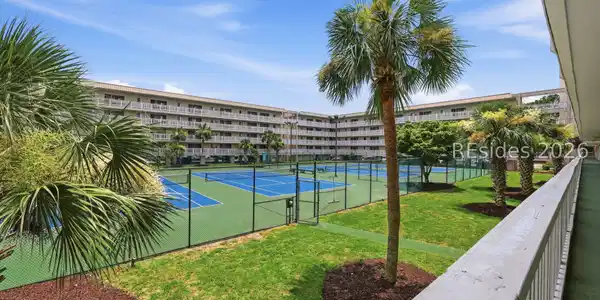 Image 4: Your views of the courts from your front porch