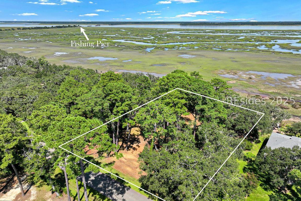 Image 3: Marsh side to front with Boyd Creek in Background!