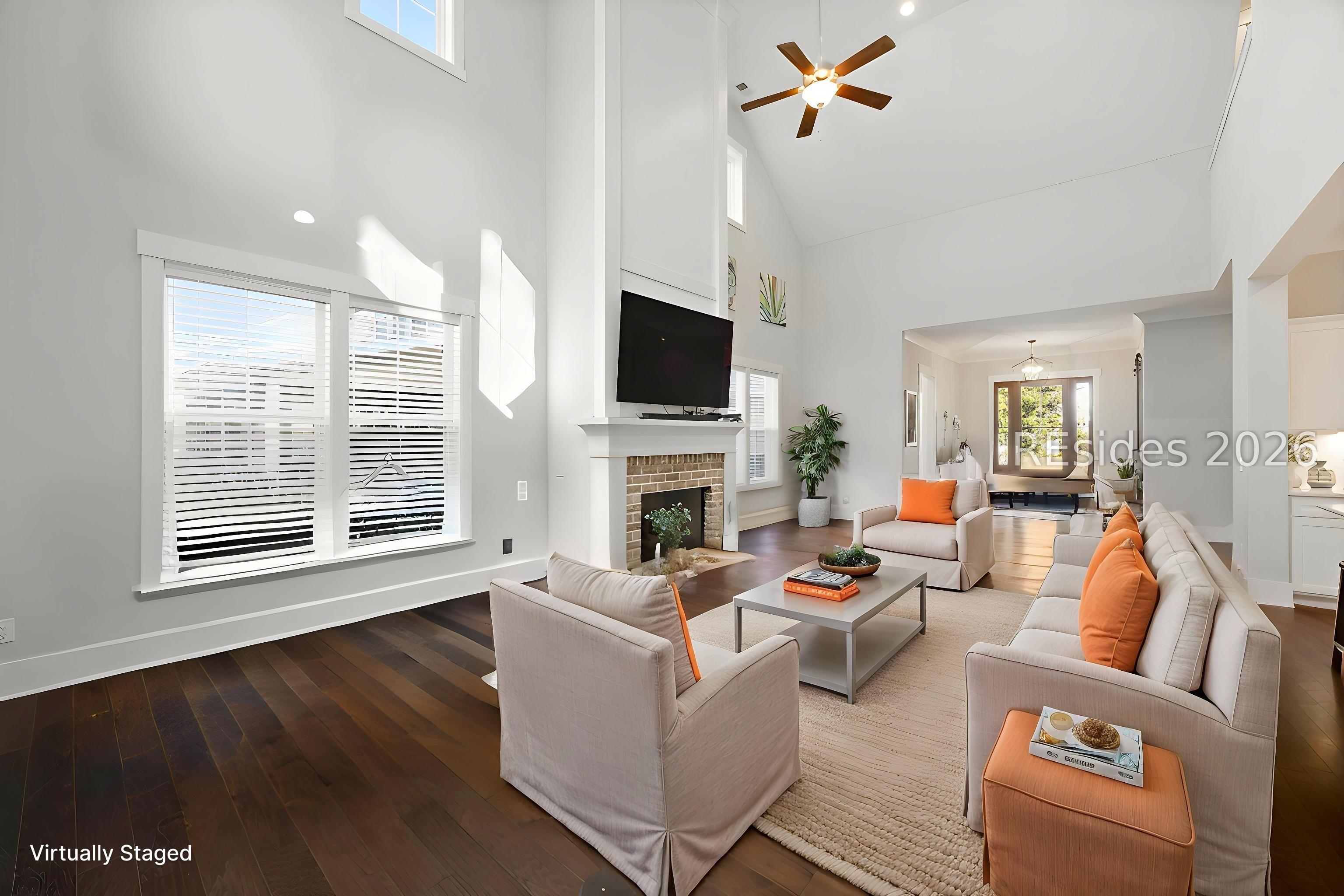 Image 4: Virtually Staged Great Room Image 4: Virtually Staged Great Room