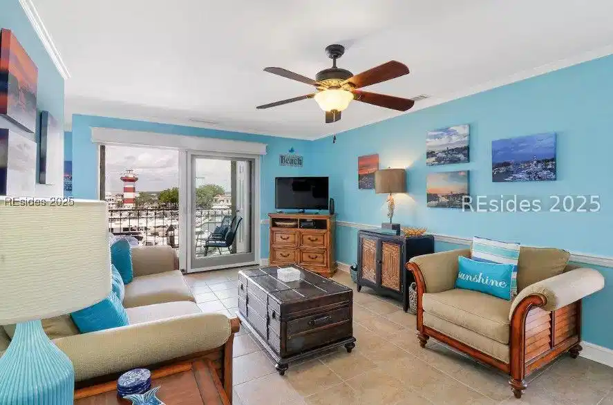 Image 1: View of Lighthouse from Living Room