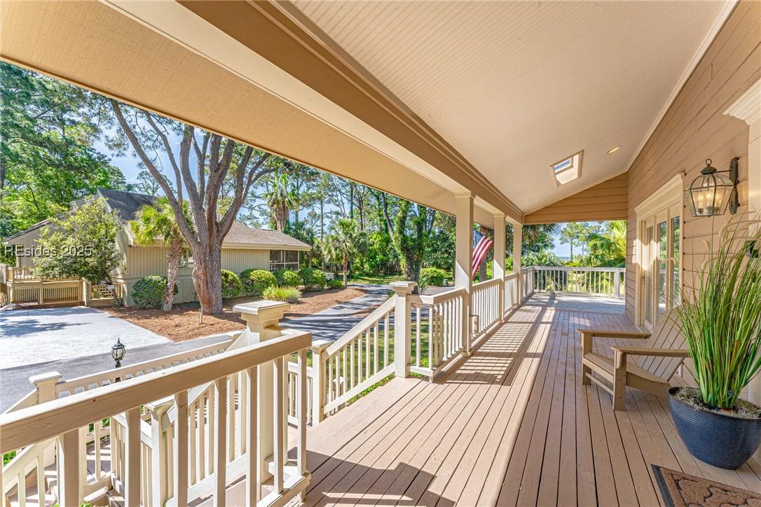 Image 4: This front covered porch could be used just to rel