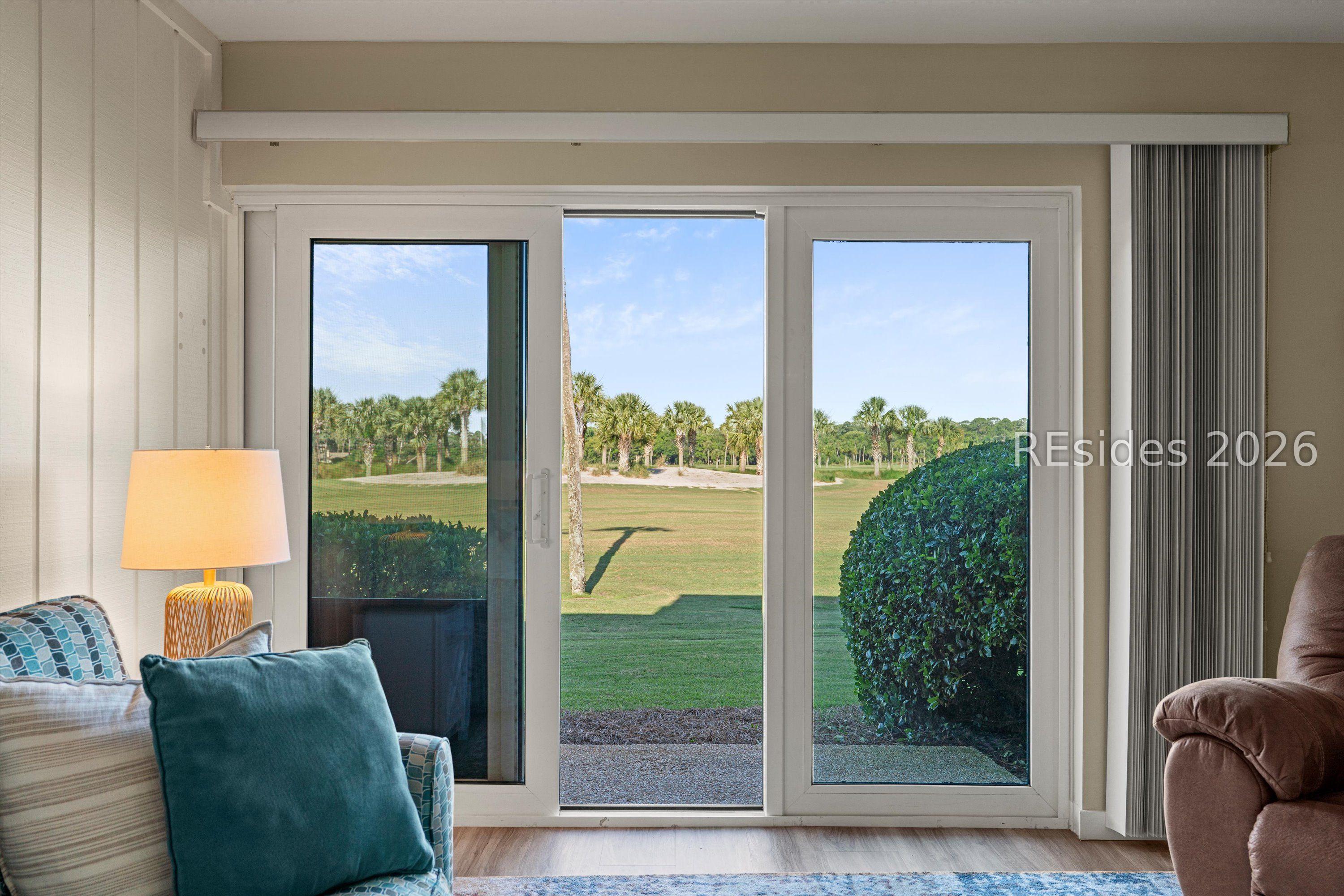 Image 4: Golf views from Living Room