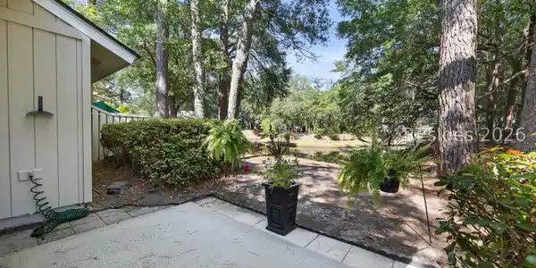 Image 3: Beautiful serene lagoon view from private patio