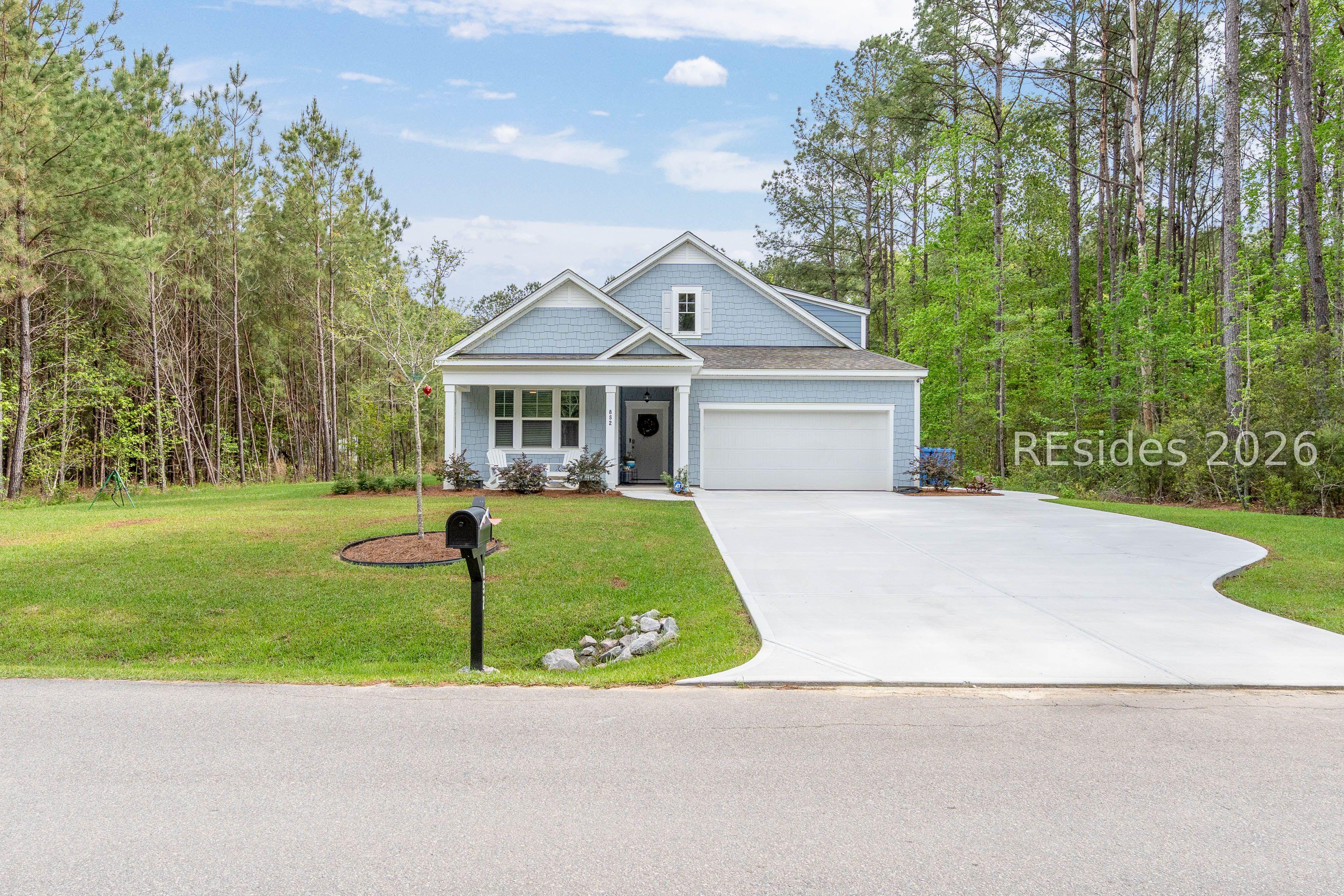 Image 1: Front of house
