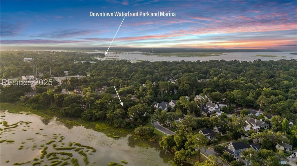 Image 1: Drone View of Waterfront Lot Image 1: Drone View of Waterfront Lot