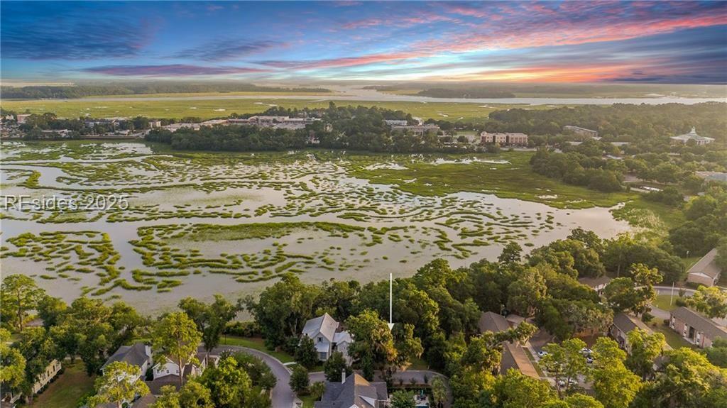 Image 4: Drone View of Waterfront Lot Image 4: Drone View of Waterfront Lot