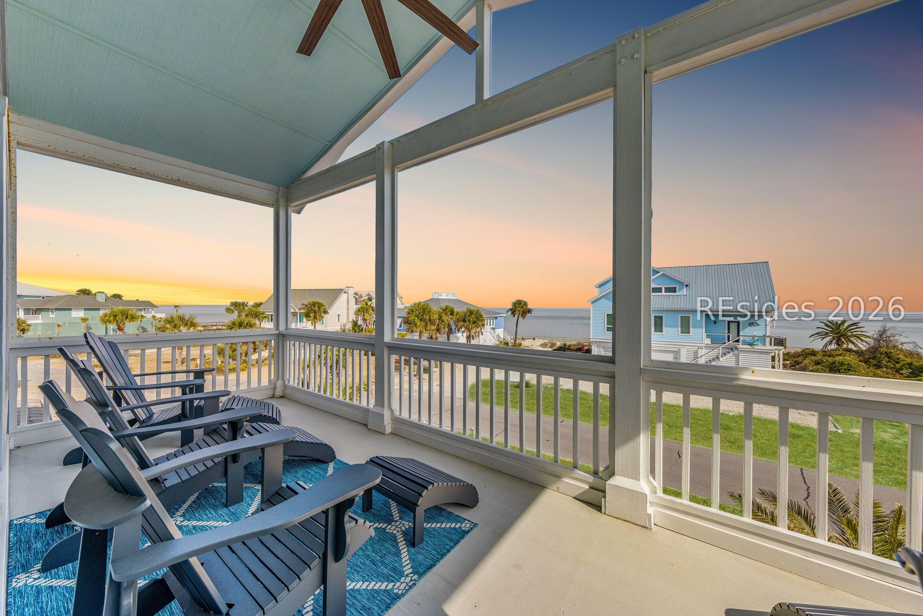Image 3: Primary Bedroom Ensuite Balcony, Ocean Views