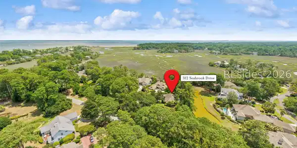 Image 4: Aerial View to Tidal Marsh & PR Sound