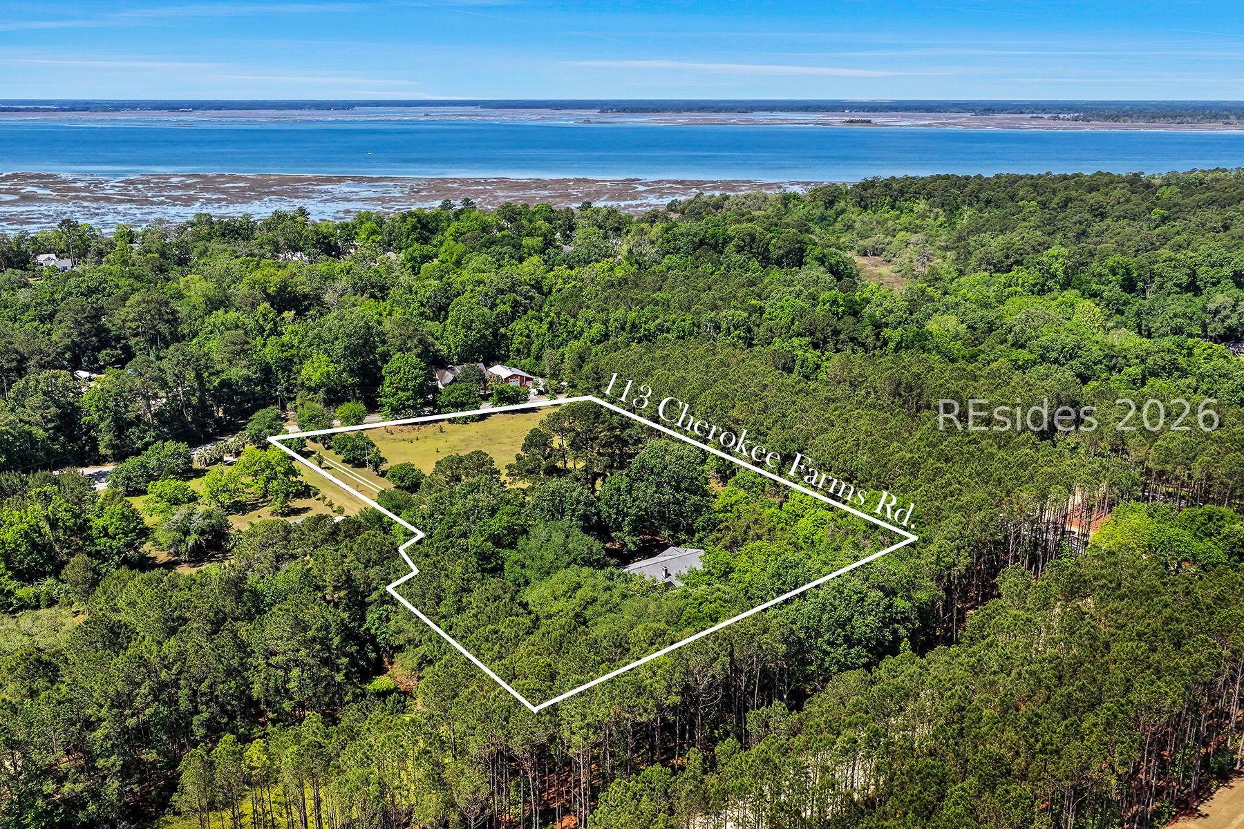 Image 1: Property relation to Broad River Image 1: Property relation to Broad River
