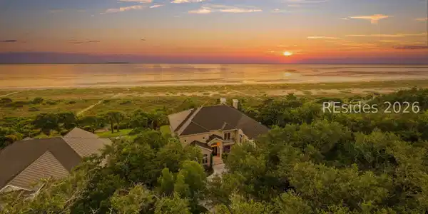 Image 3: Sunrise aerial view Image 3: Sunrise aerial view