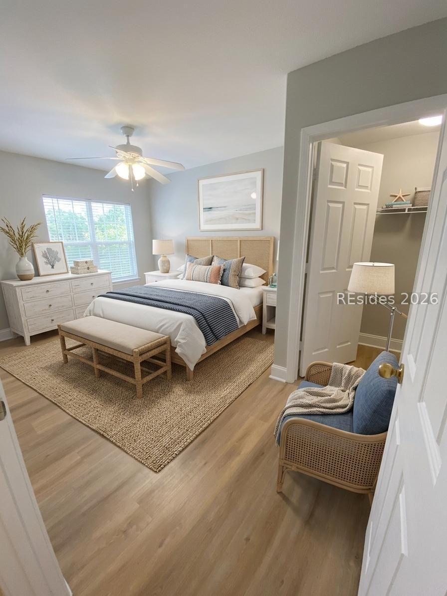 Image 2: Primary Bdrm - LVP flooring. Virtually Staged Image 2: Primary Bdrm - LVP flooring. Virtually Staged