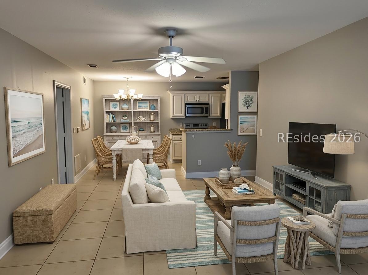 Image 3: Recently painted - Liv Rm view, virtually staged Image 3: Recently painted - Liv Rm view, virtually staged