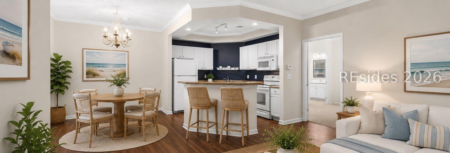 Image 3: VIRTUALLY STAGED FURNISHINGS.
