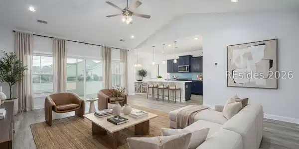 Image 4: Virtually staged great room