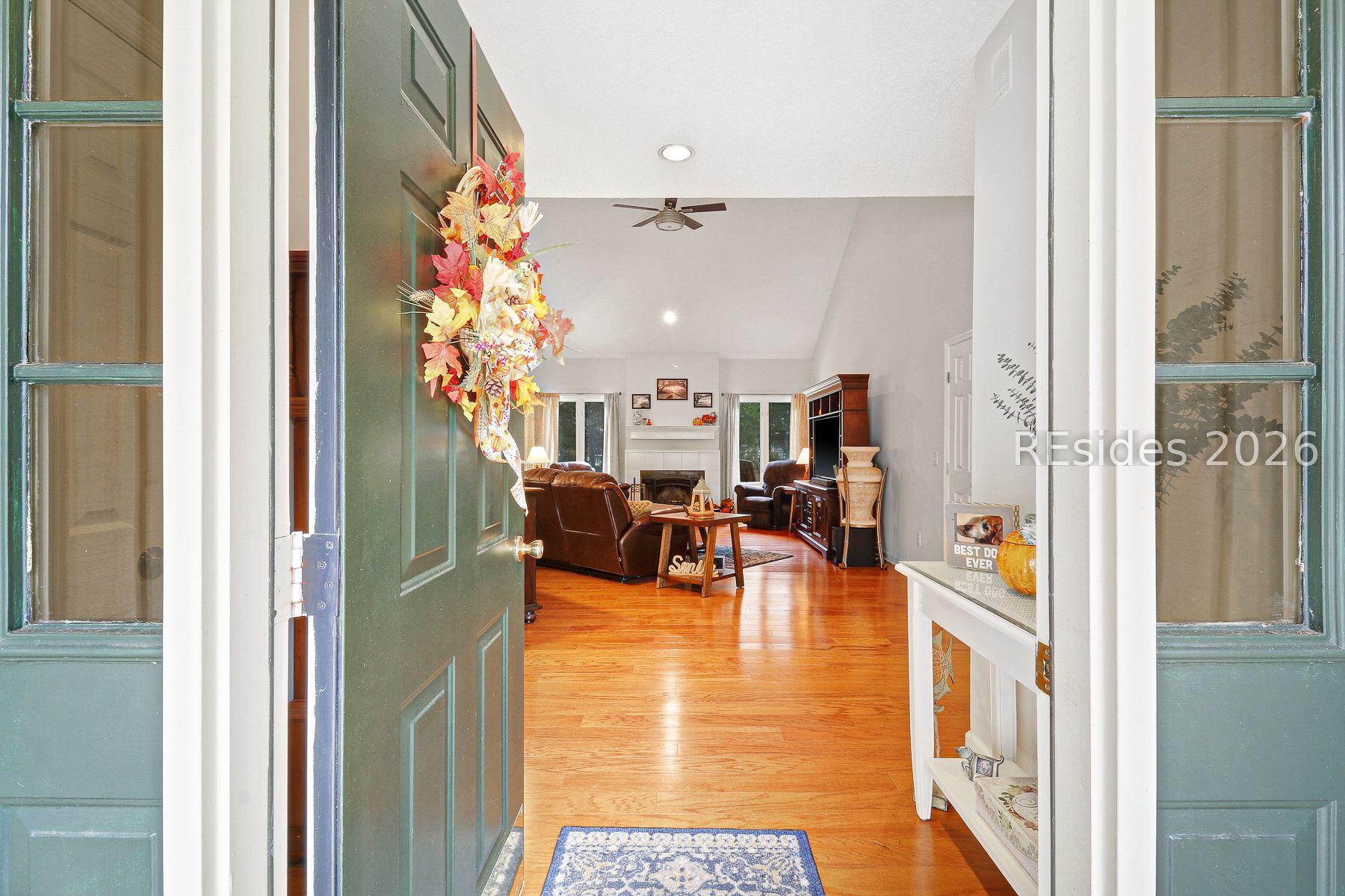Image 3: Warm wood floors open to great room. Image 3: Warm wood floors open to great room.