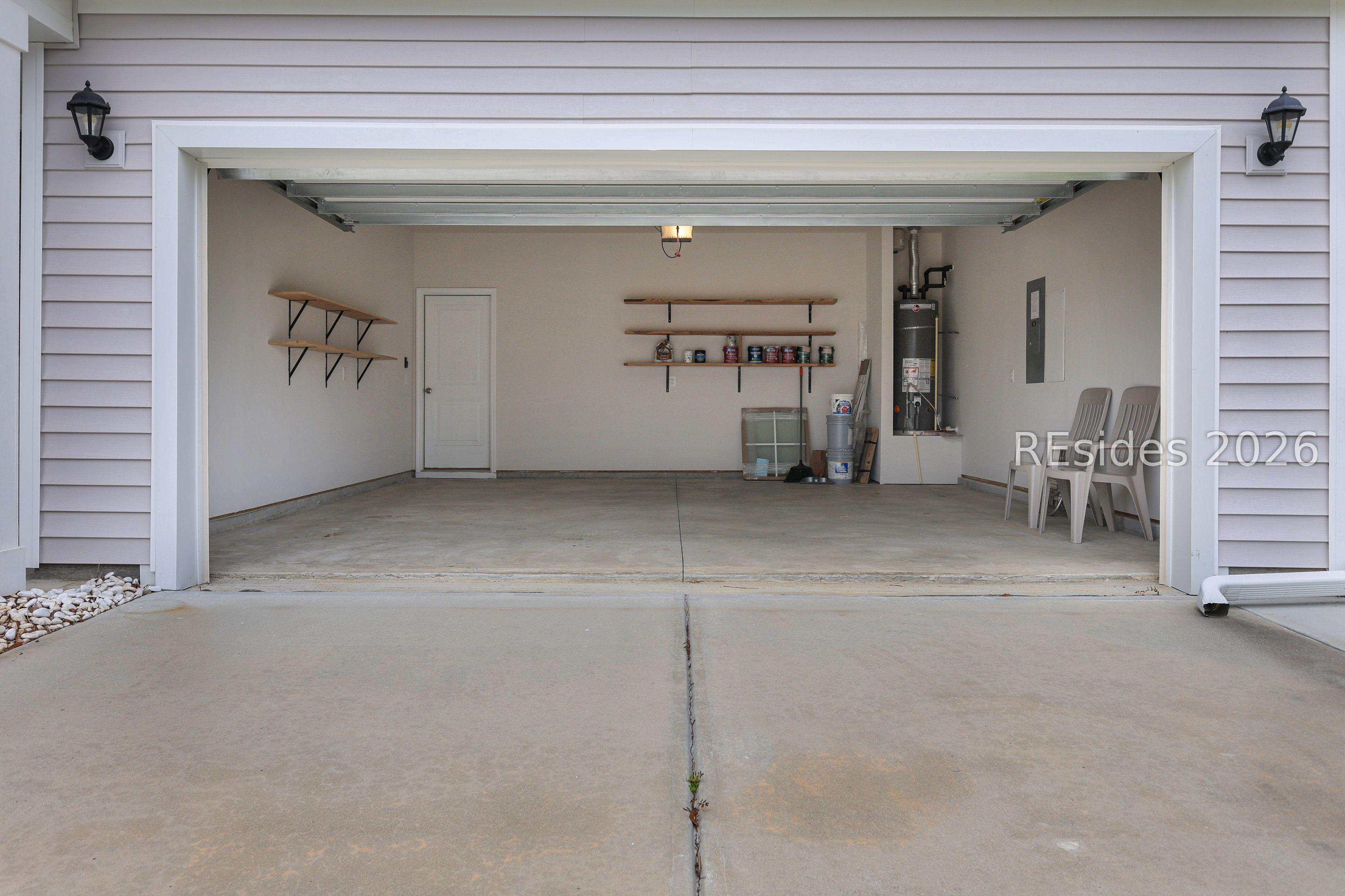Image 2: Finished Two Car Garage