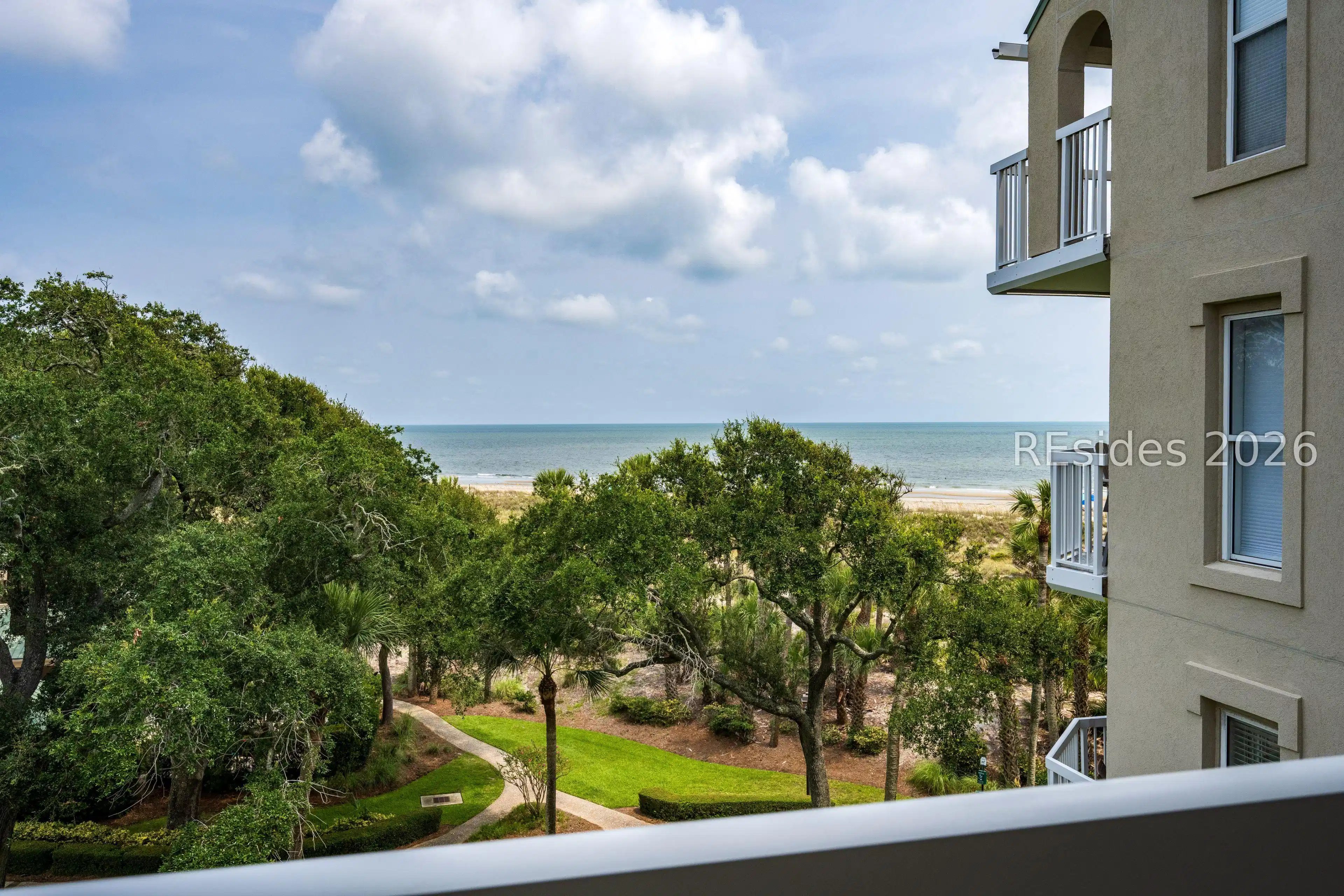 Image 1: View from Balcony