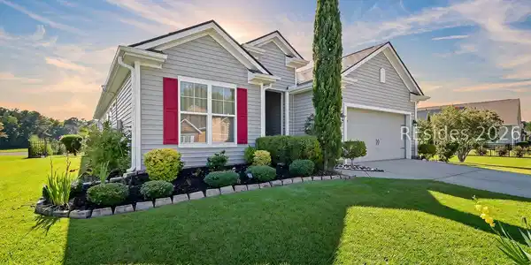 Image 2: Beautiful landscaping.Enhanced image