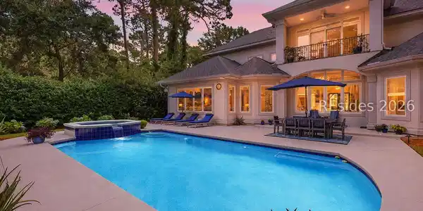 Image 3: Saltwater pool and Spa at 5 Stonewall