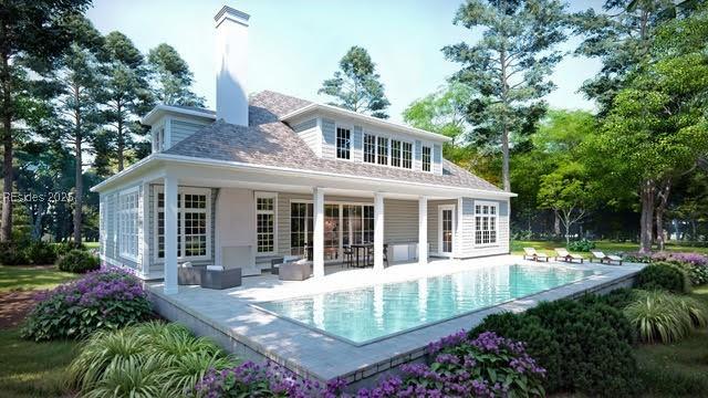 Image 2: Rear Elevation Rendering