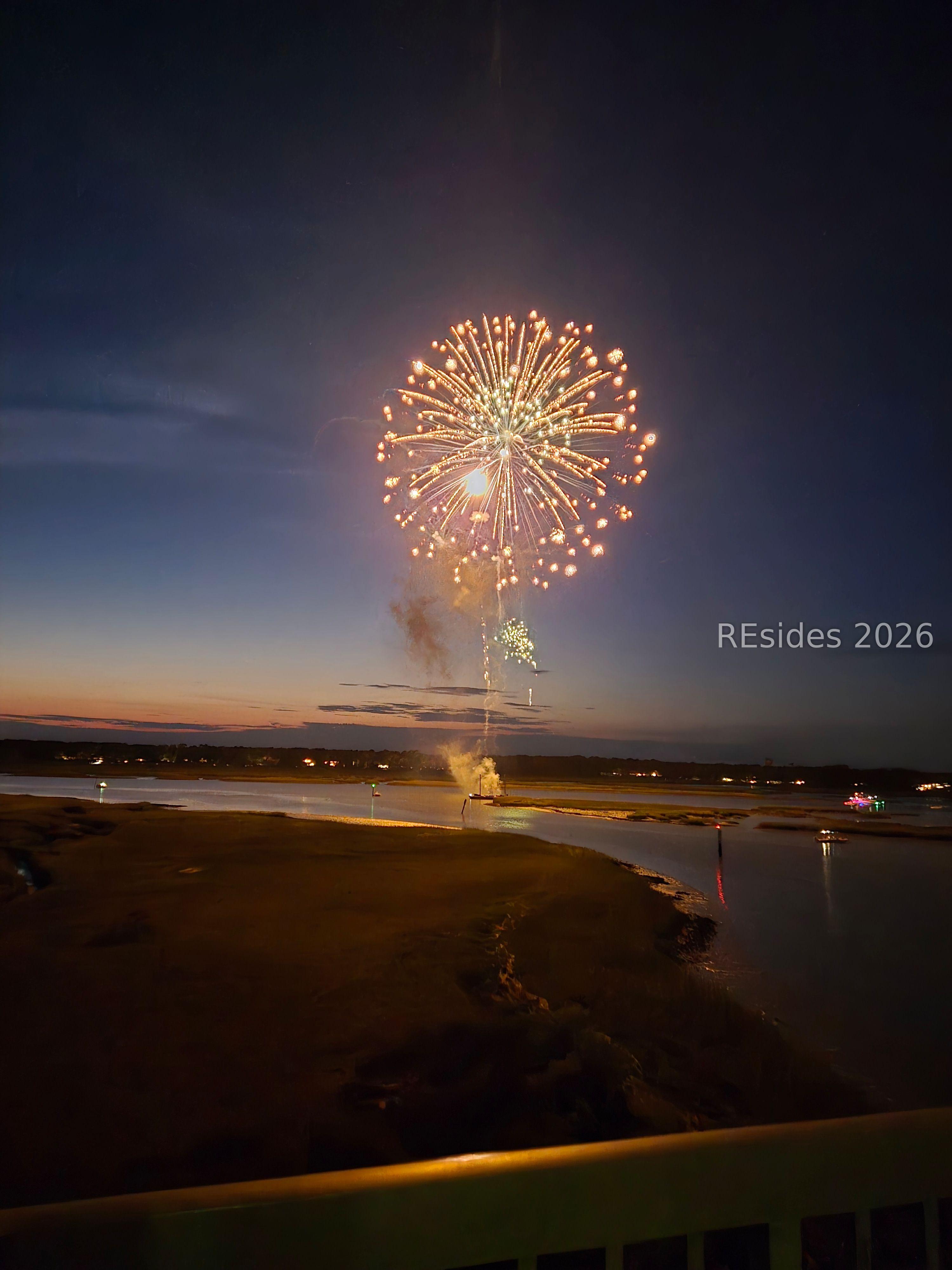 Image 2: Front row for summer time fireworks!