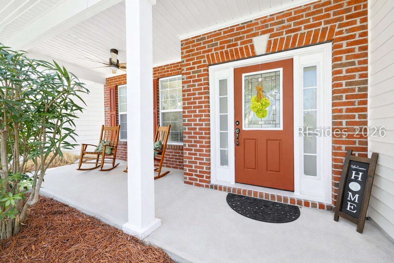 Image 3: Digitally enhanced- front door