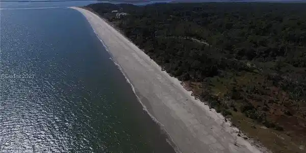 Image 2: Aerial view featuring a beach view and a water vie Image 2: Aerial view featuring a beach view and a water vie